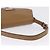 Borsa a tracolla BURBERRY in pelle marrone argento Auth 204741A - vista 7