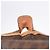 Céline CELINE Macadam Pouch PVC Leder Braun Goldfarben Auth ar14260A - Ansicht 12
