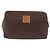 Céline CELINE Macadam Pouch PVC Leder Braun Goldfarben Auth ar14260A - Ansicht 13