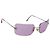 Gafas de sol CHANEL Metal Purple Silver CC Auth BA15554 Plata Púrpura