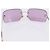 Gafas de sol CHANEL Metal Purple Silver CC Auth BA15554 Plata Púrpura - vista 8