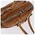 Borsa a mano PRADA in pelle marrone argento Auth am12592V - vista 14