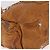 Borsa a mano PRADA in pelle marrone argento Auth am12592V - vista 24