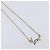 Chloé Chloe Halskette Metall 3er-Set Gold- und Silberton Auth SW2841 - Ansicht 13