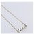 Chloé Chloe Halskette Metall 3er-Set Gold- und Silberton Auth SW2841 - Ansicht 3