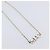 Chloé Chloe Halskette Metall 3er-Set Gold- und Silberton Auth SW2841 - Ansicht 8