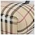 BURBERRY Nova Check Handtasche PVC Beige Silver Auth 203614 Silber - Ansicht 9