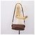 Borsa a tracolla BOTTEGA VENETA INTRECCIATO in pelle marrone e oro 192661 Auth 201370A D'oro - vista 24