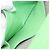 Céline Cartera Bifold CELINE de cuero Beige Green Auth ar14185 Verde - vista 20