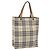 Borsa a mano BURBERRY Nova Check Canvas Beige Silver Auth 203632 Argento