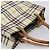 Borsa a mano BURBERRY Nova Check Canvas Beige Silver Auth 203632 Argento - vista 14