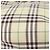 Borsa a mano BURBERRY Nova Check Canvas Beige Silver Auth 203632 Argento - vista 6