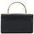 GIVENCHY Handtasche aus Leder Schwarz Gold Auth 205123 Golden - Ansicht 2