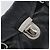 Borsa Tote PRADA in pelle nera argento Auth am12581M Nero - vista 17