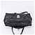 Borsa Tote PRADA in pelle nera argento Auth am12581M Nero - vista 19