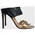 Sandali Gianvito Rossi python T.37,5 Nero