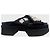 Sandalias Simone Rocha negras T.37 Negro