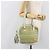 Borsa BALLY Pelle verniciata Green Gold Auth 204319 D'oro Verde - vista 29