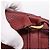 PRADA Tote Bag Vittero Dino Leather Rot Gold Auth 203615A Golden - Ansicht 10