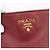 PRADA Tote Bag Vittero Dino Leather Rot Gold Auth 203615A Golden - Ansicht 19