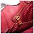 PRADA Tote Bag Vittero Dino Leather Rot Gold Auth 203615A Golden - Ansicht 24