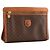 Céline CELINE - Pochette Celine en toile enduite macadam marron vintage Brown - view 2