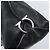 Borsa Salvatore Ferragamo Sofia Gancini in pelle 2way Nero Argento Auth 203870V - vista 21