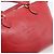 PRADA Handtasche aus Leder 2way Rot Gold authentisch ki6814V Golden - Ansicht 10