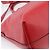 PRADA Handtasche aus Leder 2way Rot Gold authentisch ki6814V Golden - Ansicht 19
