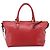 PRADA Handtasche aus Leder 2way Rot Gold authentisch ki6814V Golden - Ansicht 2