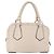 PRADA Handtasche aus Leder weiß silber Auth 204740A - Ansicht 2