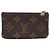LOUIS VUITTON Monogram Pochette Cles Münzbeutel M62650 LV Auth 204619 Monogramm - Ansicht 2