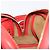 LOEWE Handtasche aus Leder 2way rot gold authentisch 203246M Golden - Ansicht 23