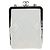 Borsa a tracolla CHANEL Matelasse con catena in pelle d'agnello bianca argento CC Auth 200768M Bianco - vista 13