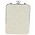 Borsa a tracolla CHANEL Matelasse con catena in pelle d'agnello bianca argento CC Auth 200768M Bianco - vista 2