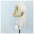 Borsa a tracolla CHANEL Matelasse con catena in pelle d'agnello bianca argento CC Auth 200768M Bianco - vista 26