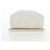 Borsa a tracolla CHANEL Matelasse con catena in pelle d'agnello bianca argento CC Auth 200768M Bianco - vista 5