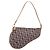 Pouch Saddle Christian Dior Trotter Canvas Marrone Oro Auth am12668V D'oro - vista 13