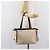 Bolso Tote Cushion LOEWE Canvas Beige Auth 203445V - vista 27