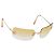 Gafas de sol CHANEL Metal Orange Gold CC Auth yk20917M Dorado Naranja