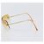 Gafas de sol CHANEL Metal Orange Gold CC Auth yk20917M Dorado Naranja - vista 3
