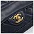Borsa a tracolla CHANEL Matelasse con catena in pelle d'agnello Navy Gold CC Auth 204122V D'oro Blu navy - vista 18