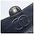 Borsa a tracolla CHANEL Matelasse con catena in pelle d'agnello Navy Gold CC Auth 204122V D'oro Blu navy - vista 20