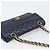 Borsa a tracolla CHANEL Matelasse con catena in pelle d'agnello Navy Gold CC Auth 204122V D'oro Blu navy - vista 6