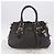 Bolsa de mão PRADA em couro 2way Marrom Dourado Auth 203484M - vista 12