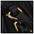 Bolsa de mão PRADA em couro 2way Marrom Dourado Auth 203484M - vista 17