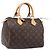 LOUIS VUITTON Monogram Speedy 25 Hand Bag M41528 LV Auth 204411SAV Monogramma
