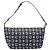 Céline Bolso de hombro CELINE Paris Macadam Canvas Denim Navy Silver Auth 203675A Plata Azul marino - vista 13
