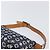 Céline Bolso de hombro CELINE Paris Macadam Canvas Denim Navy Silver Auth 203675A Plata Azul marino - vista 8