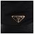 Borsa a tracolla PRADA in pelle e nylon Nero Oro Auth am12600V D'oro - vista 24